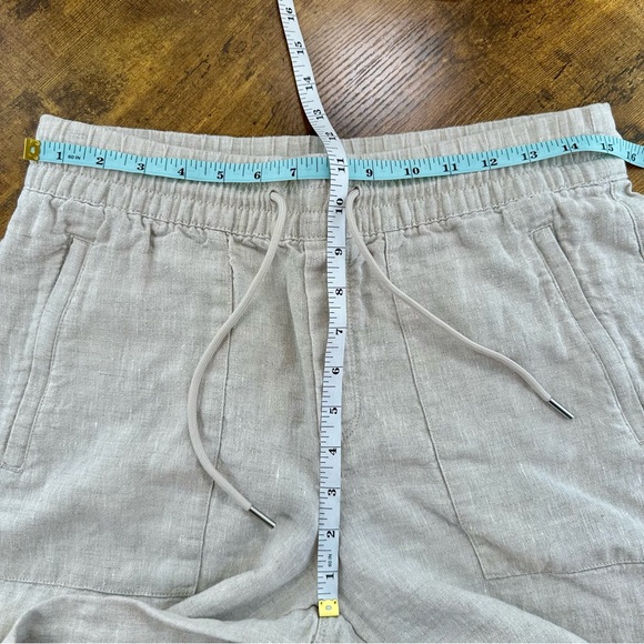 Athleta Retreat 100% Linen High Rise Jogger, Natural Undyed, Small Tall - Picture 11 of 16